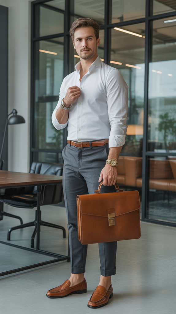 Structured Handbag Professionalism