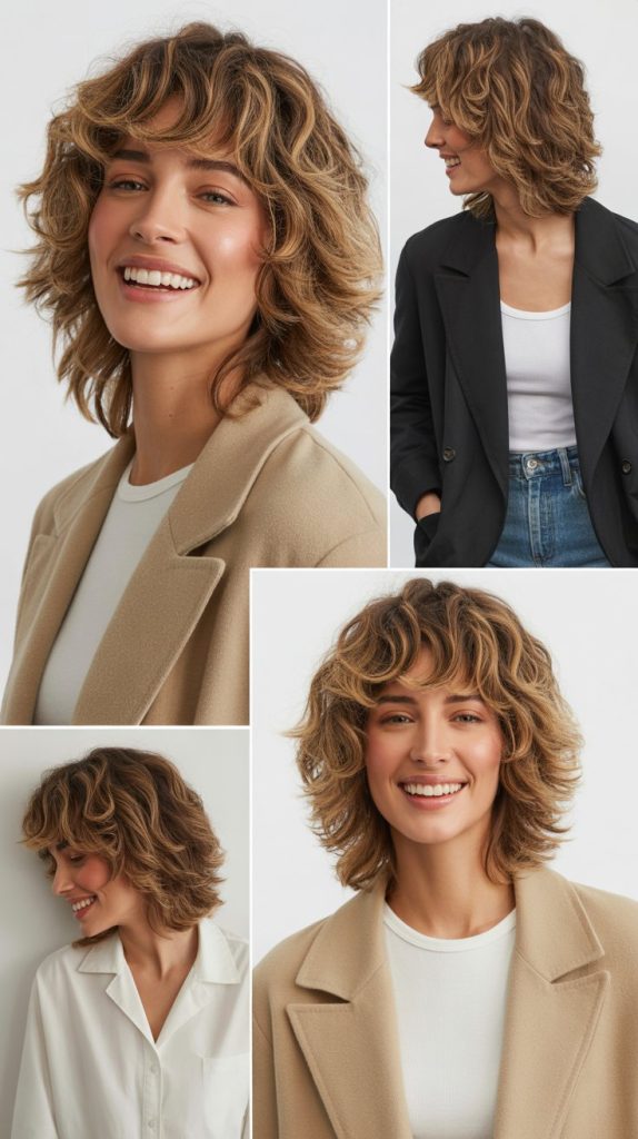 Textured Shaggy Layers