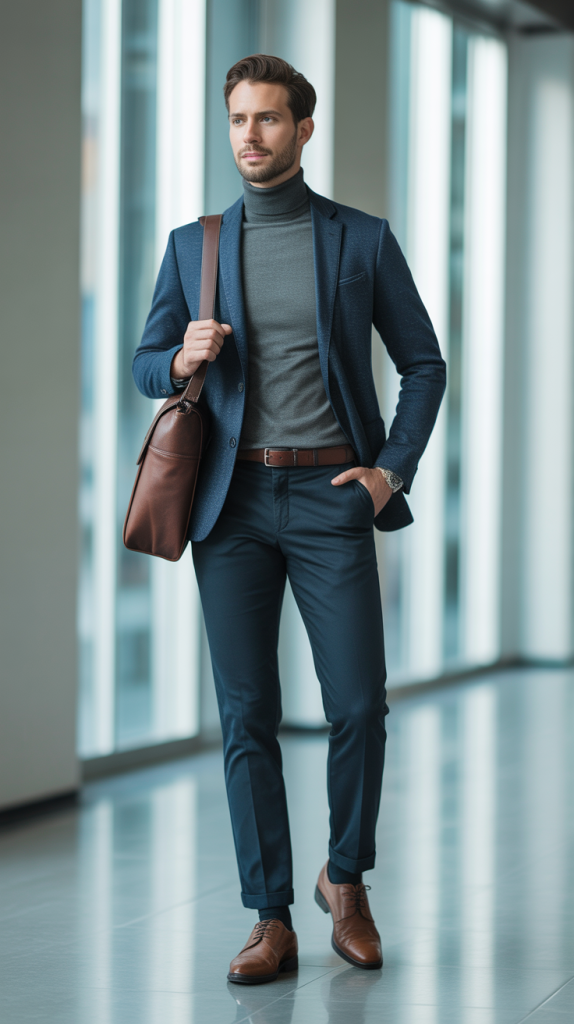 Turtleneck Layering Strategy