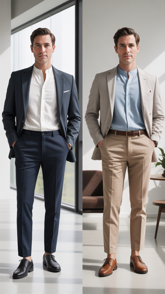 Sleeveless Blouse with Blazer Formula