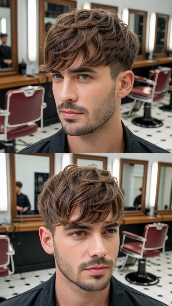 Textured Fringe Hairstyles