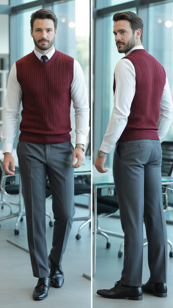 Sweater Vest Ensemble