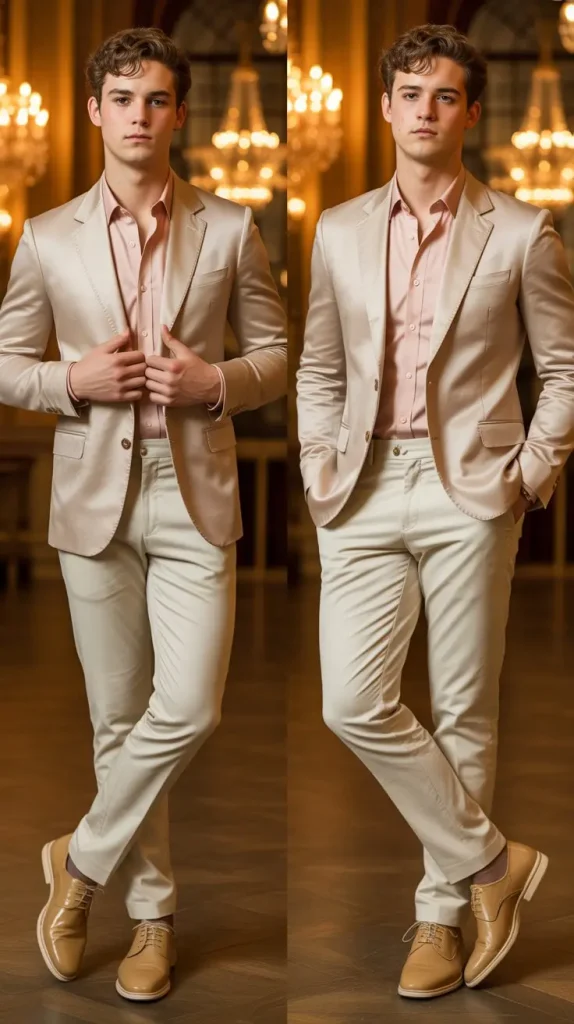 Champagne Blazer Combo