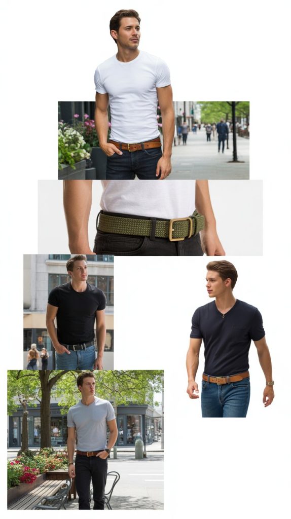 Longline T-Shirt With Skinny Jeans