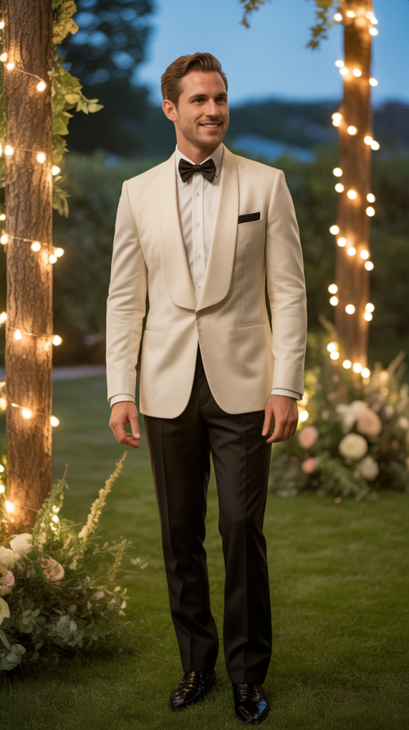 Cream or Ivory Dinner Jacket