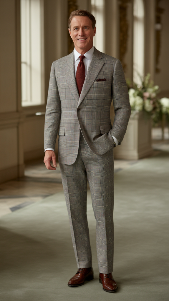  Prince of Wales Check Suit