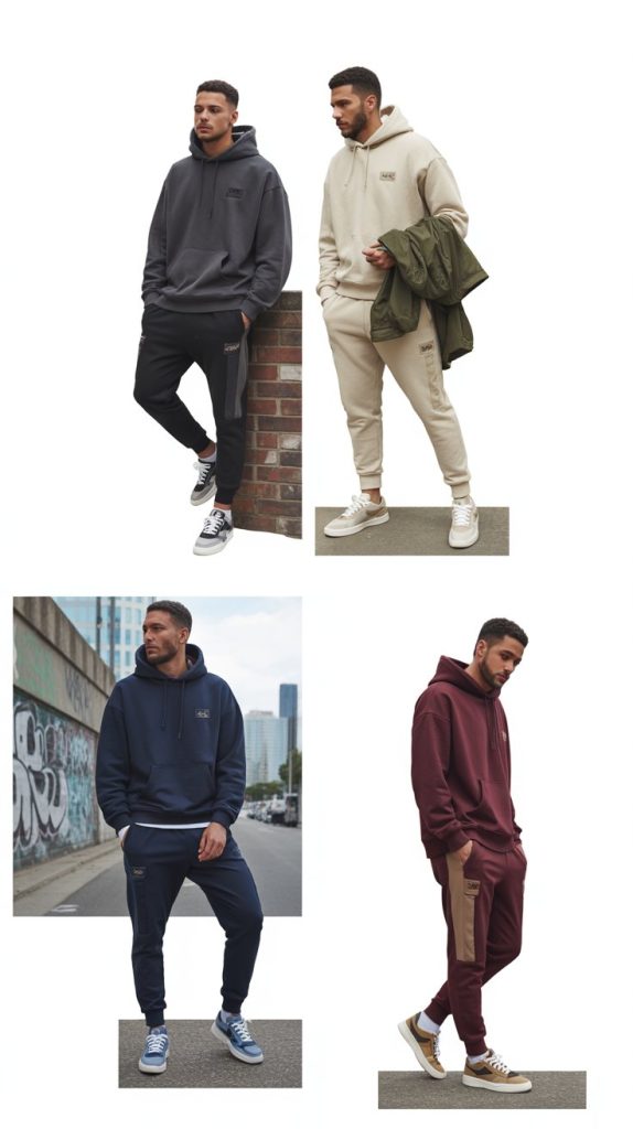 Hoodie Under Denim Jacket