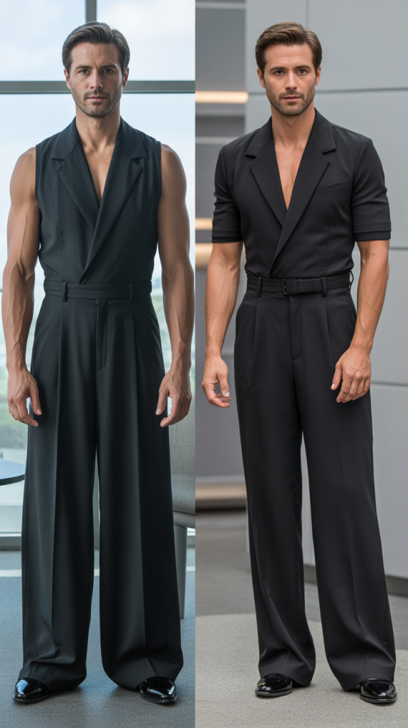 Wide-Leg Jumpsuit