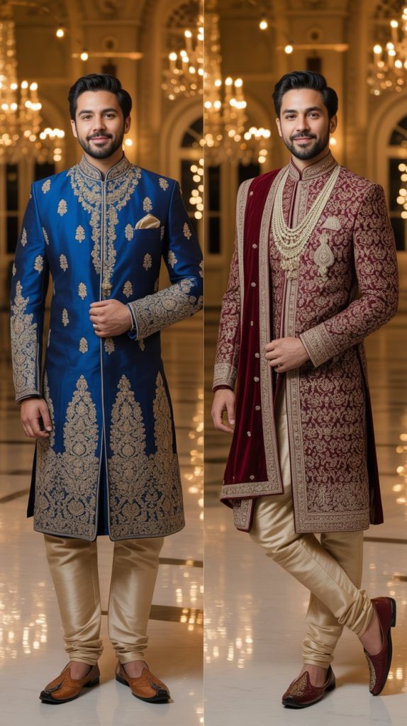 Classic Sherwani with Churidar