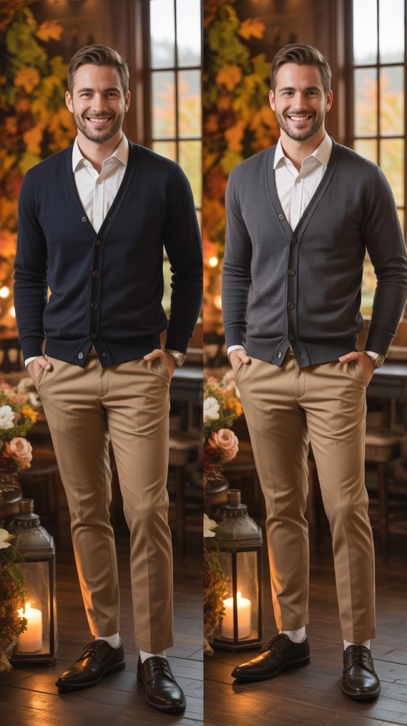 The Layered Look with Cardigan