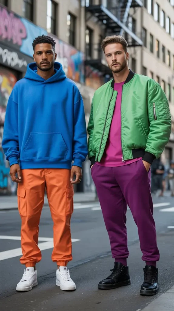 Bold Color Block Outfit