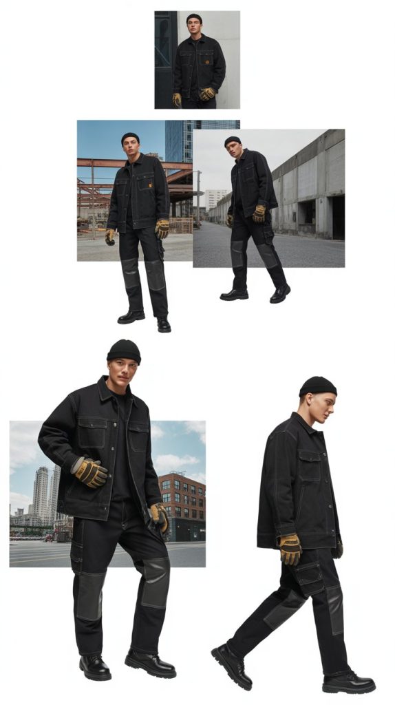 Oversized Blazer With Sneakers