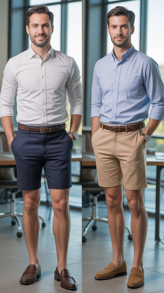 Smart Shorts for Summer Business Casual