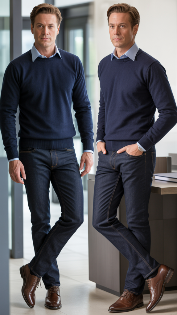 Monochromatic Blues: Navy On Indigo