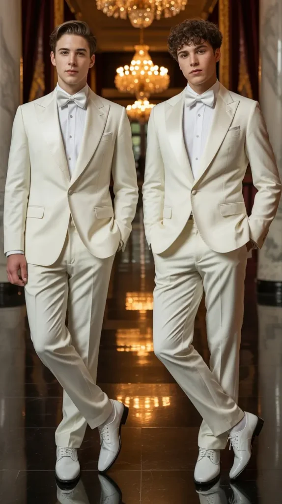 All-White Tuxedo