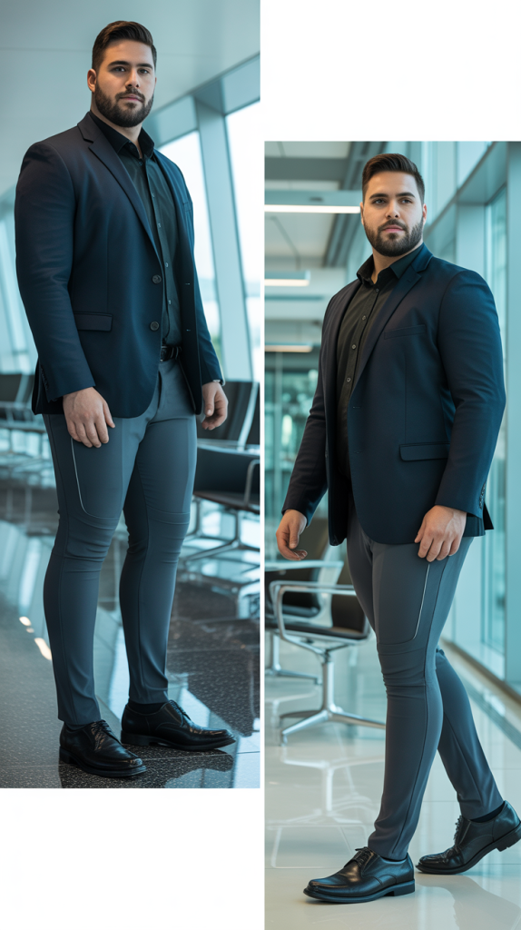 The Performance Fabric Blazer with Tech Pants