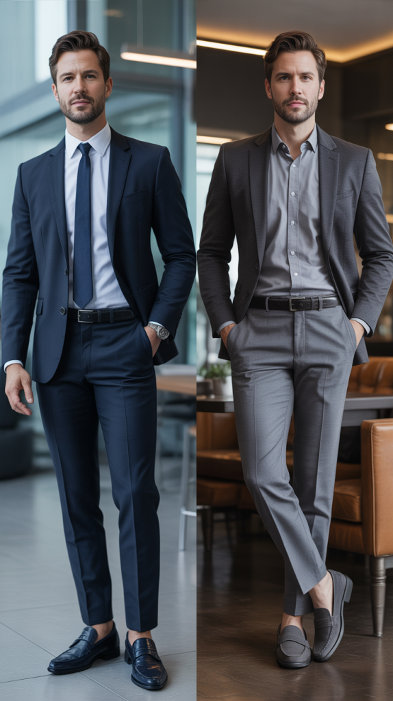 The Monochromatic Business Casual Ensemble