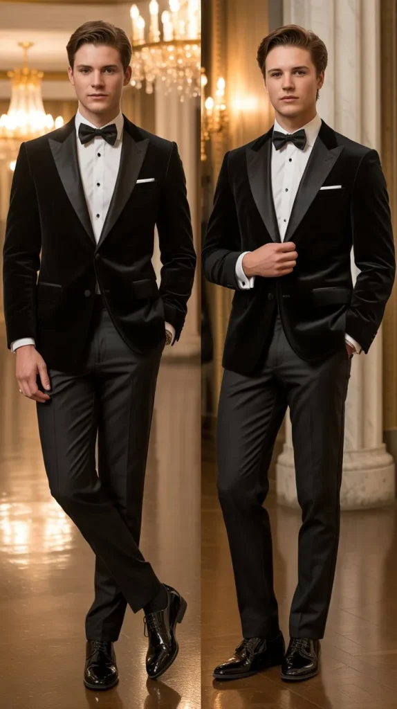 Black Velvet Tuxedo