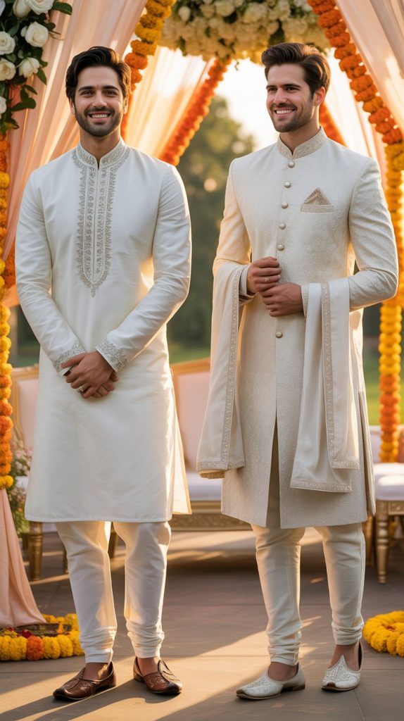 All-White Traditional Ensemble