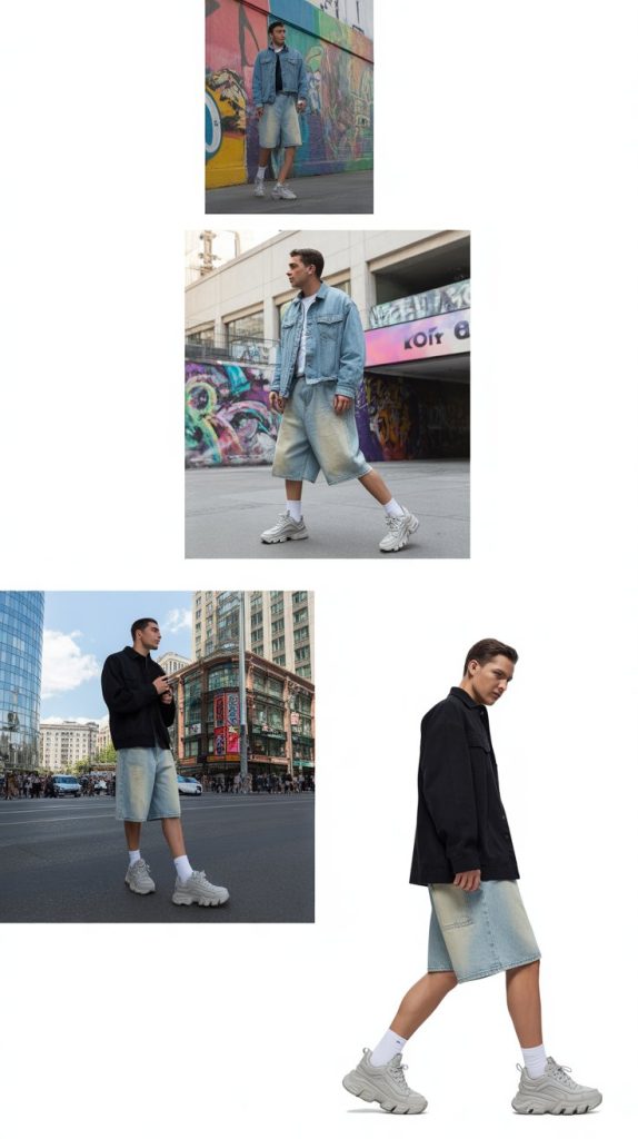 . Bold Color-Blocked Outfits