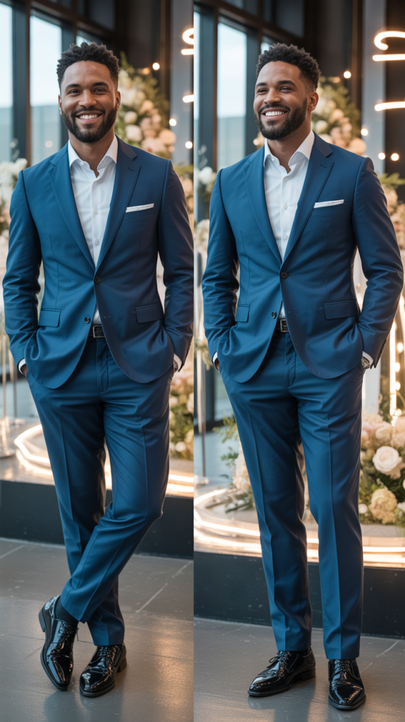 Bold Colored Suit