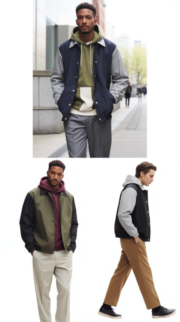 Striped Rugby Shirt With Utility Pants