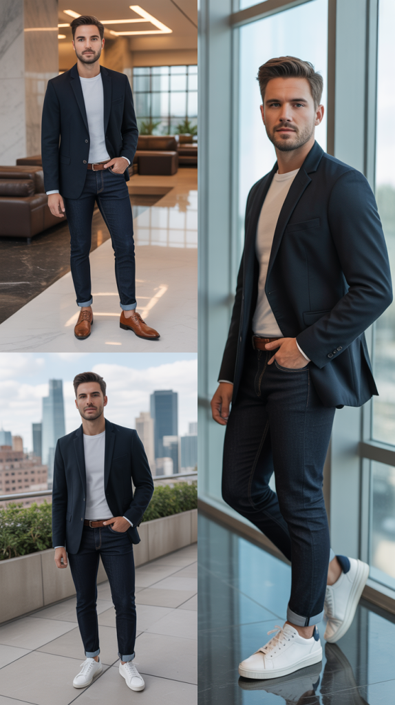 The Casual Blazer and Jeans Upgrade