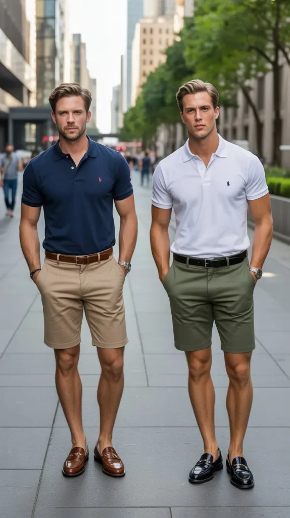 Polo + Tailored Shorts — Smart Casual Summer Street