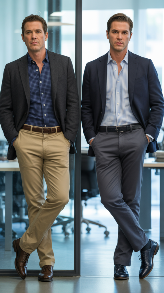 Patterned Shirt with Solid Separates
