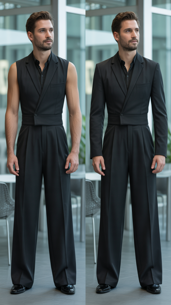Jumpsuit with Structure