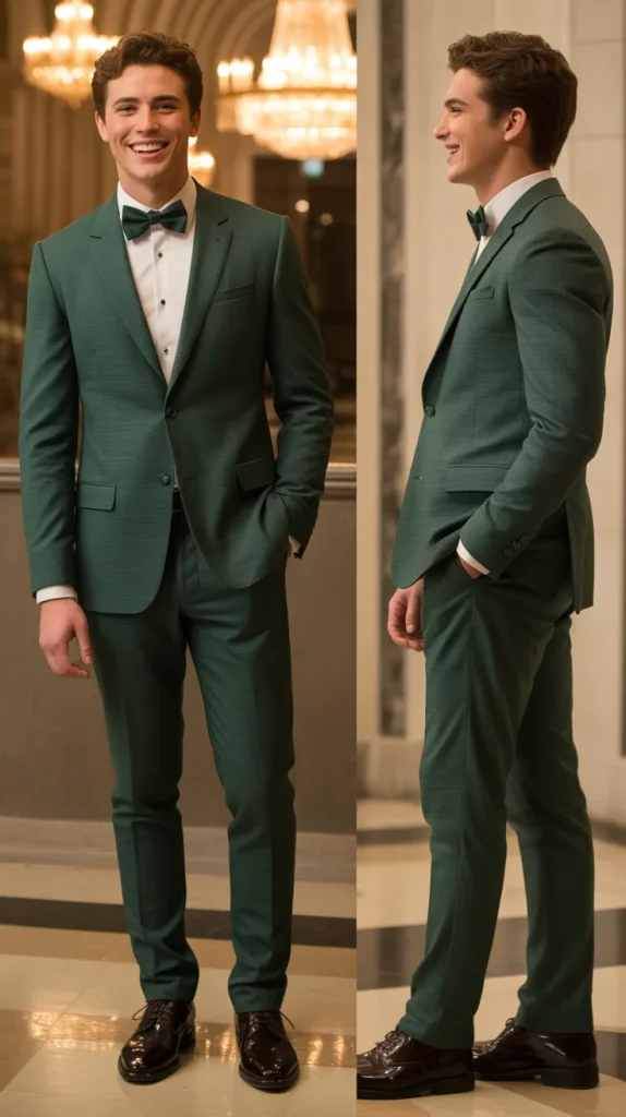  Green Checkered Suit