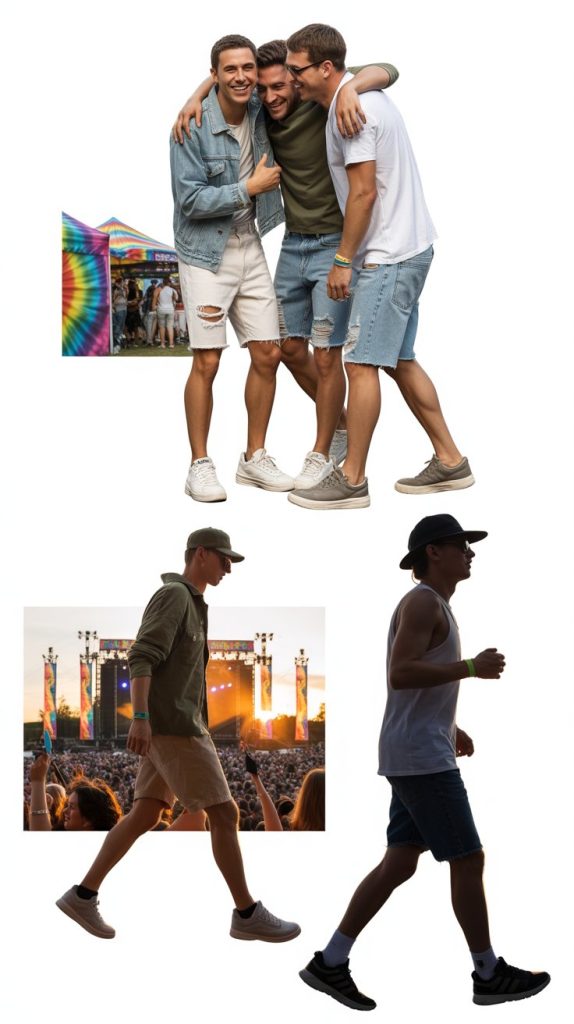 Joggers in Non-Traditional Colors