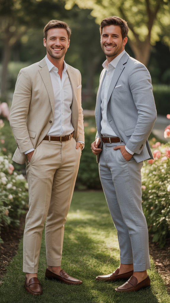 The Classic Linen Suit