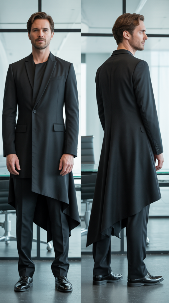 Asymmetric Hem Dress
