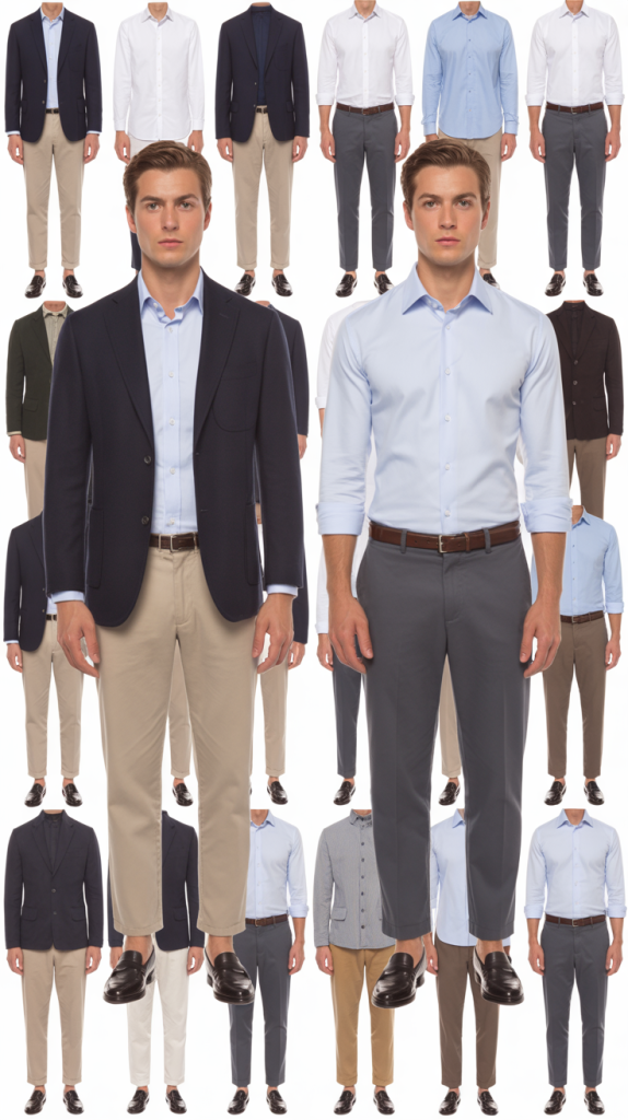 The Business Casual Capsule Wardrobe