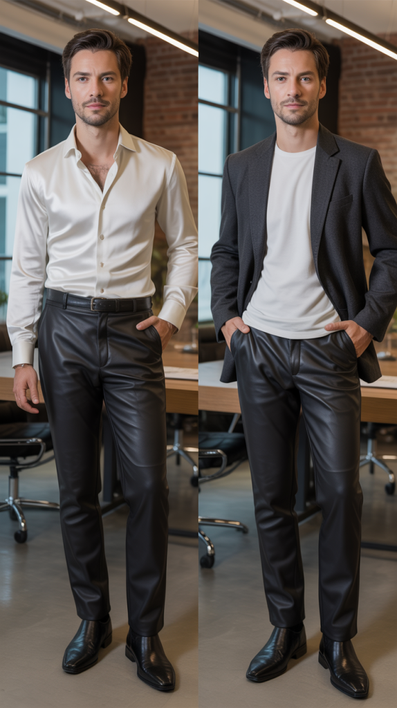 Leather and Textiles Mix
