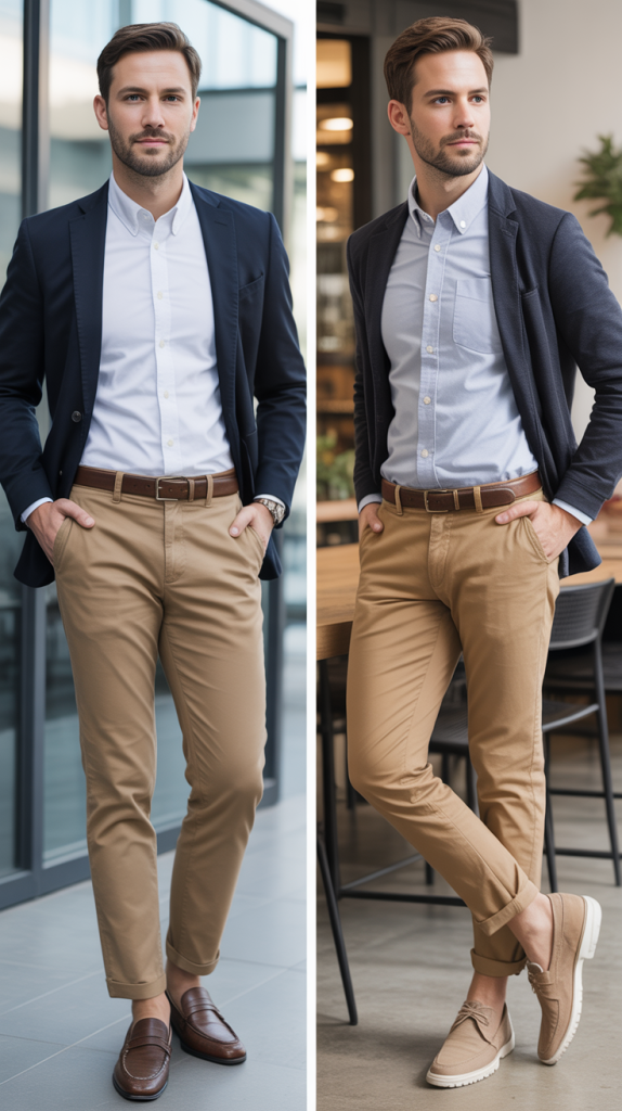 The Versatility of Khaki Chinos