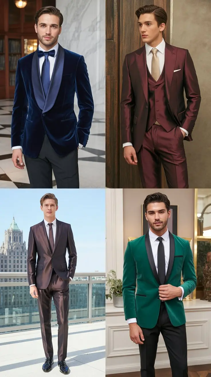 Unique Prom Suits for Men That Steal Attention