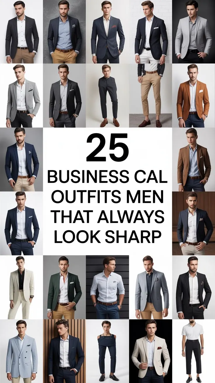 25 Business Casual Outfits for Men That Always Look Sharp