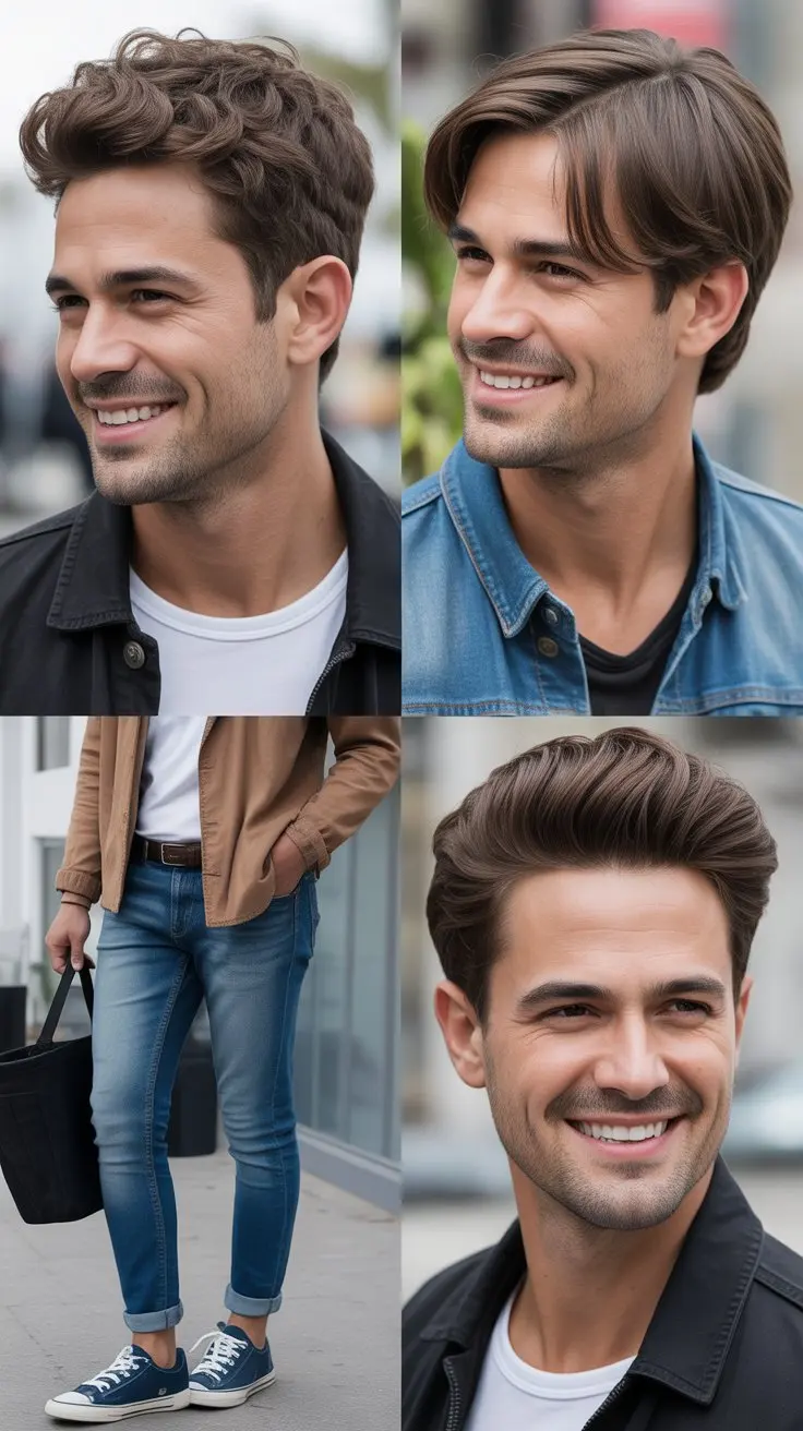 Big Forehead? Here's How Men Can Style Their Hair Better