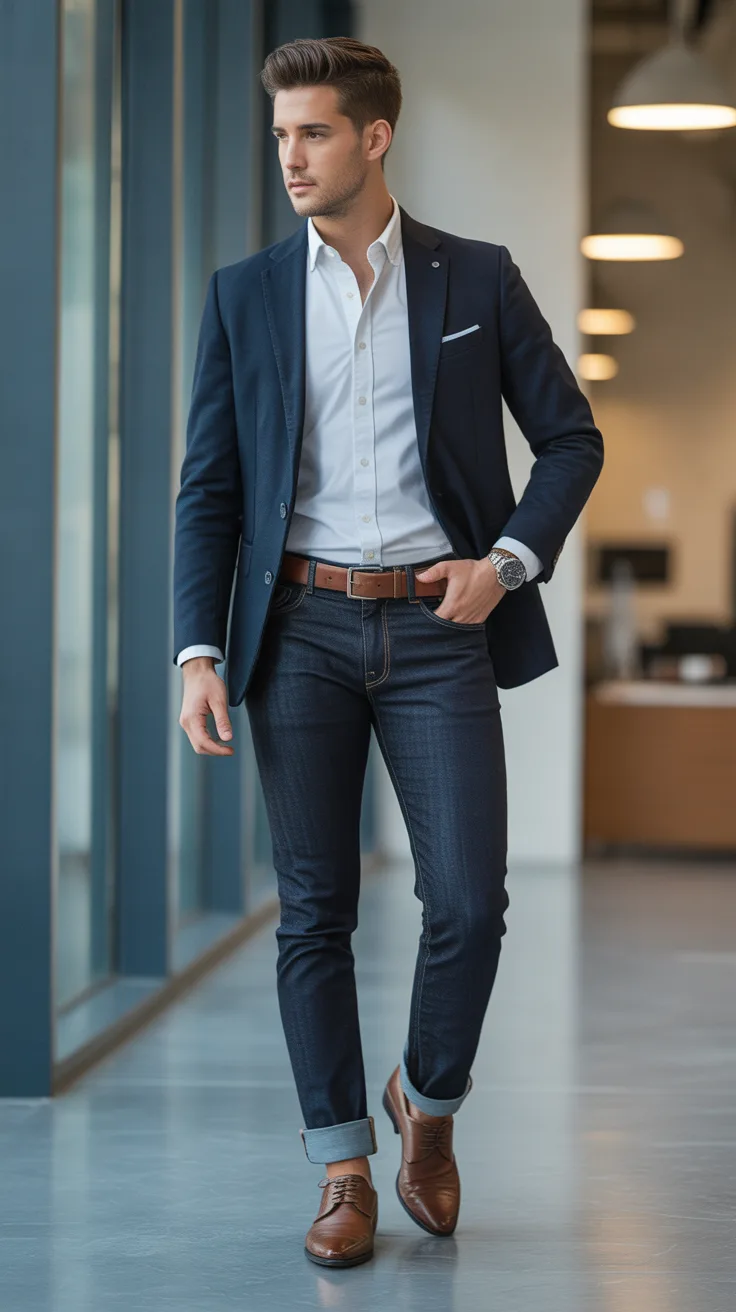 Business Casual With Jeans: Smart Men's Outfit Ideas