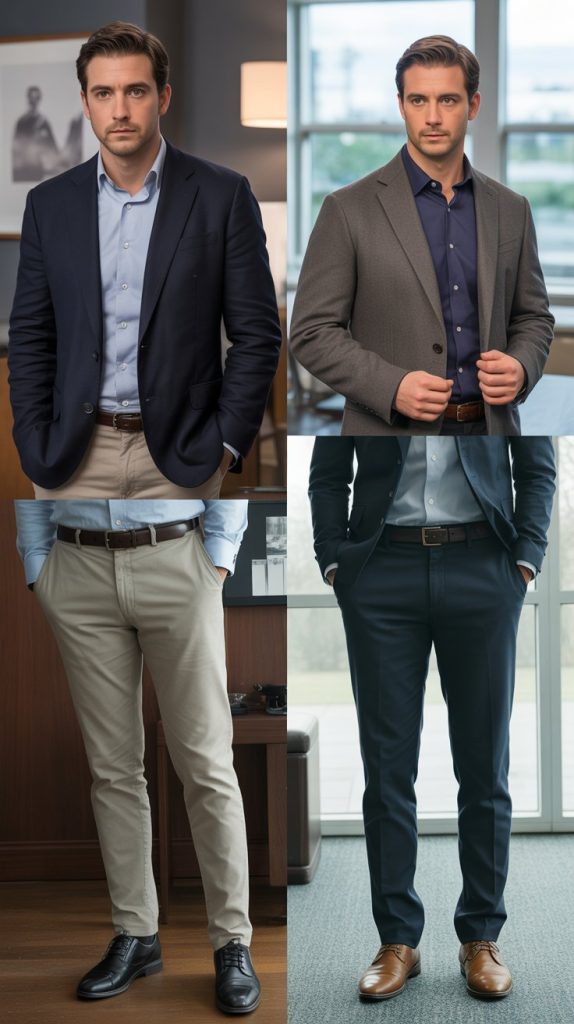 Overshirt and T-Shirt Layering