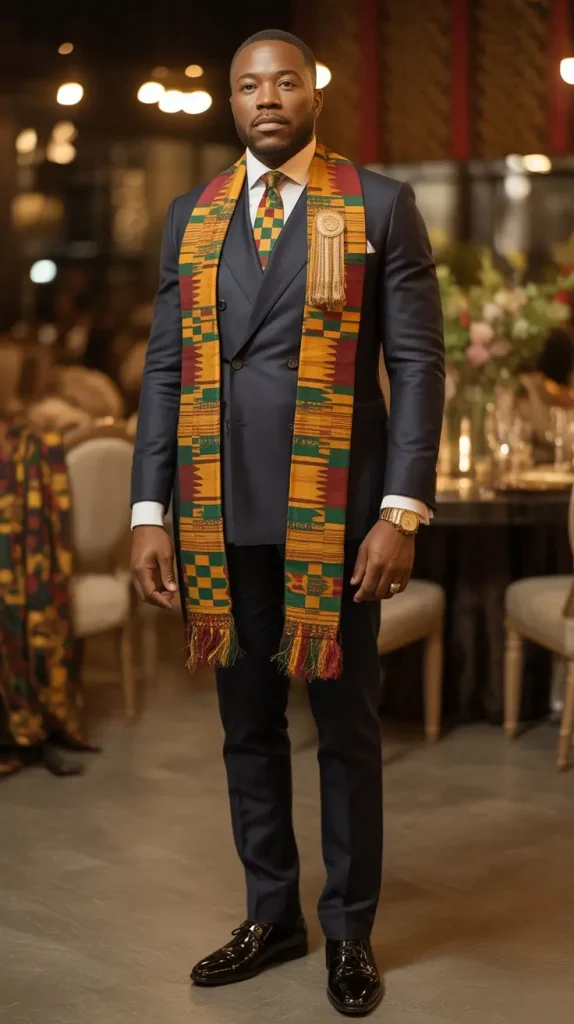 The Kente Cloth Formal Look — Woven Heritage and Regal Identity