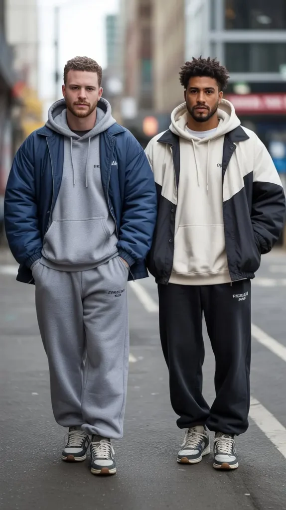 Zip-Up Fleece + Cargo Pants + Hiking Boots