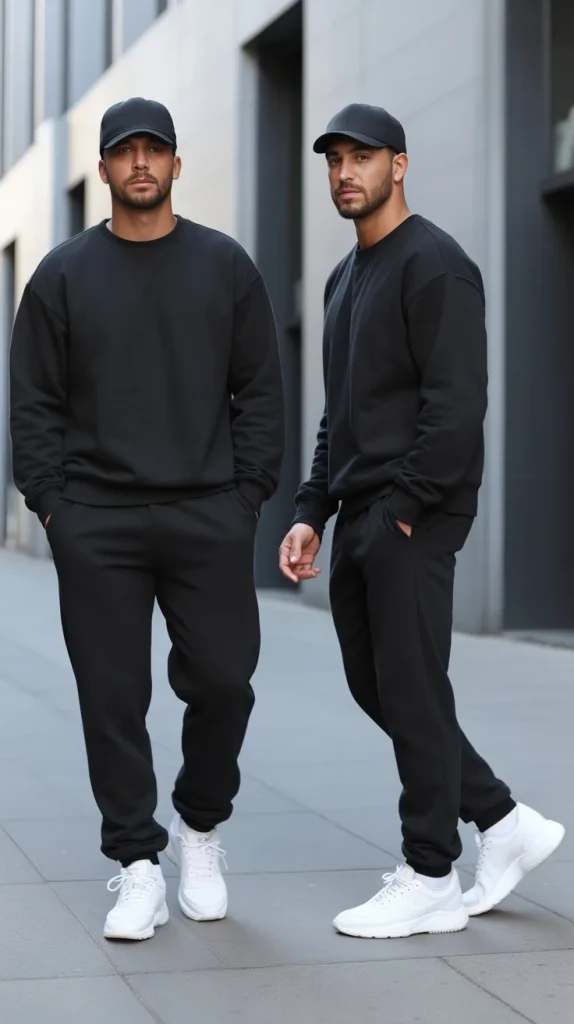 Black Jogger Set (Matching Sweatsuit)