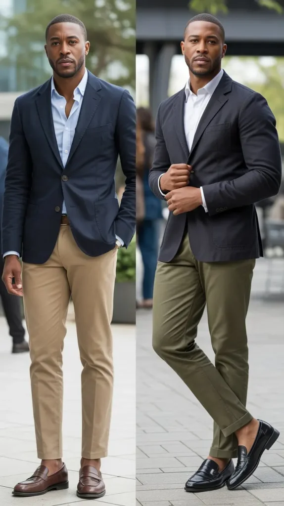The Smart Casual Blazer with Chinos