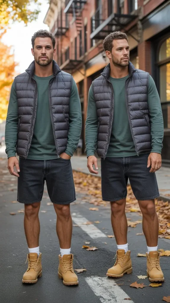 Cropped Hoodie + Jorts + Jordan 1s
