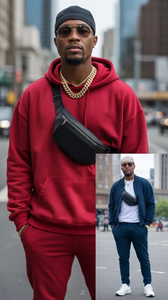 Streetwear with Glasses and Accessories