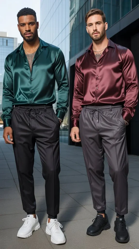 White Button Up Shirt With Distressed Jeans