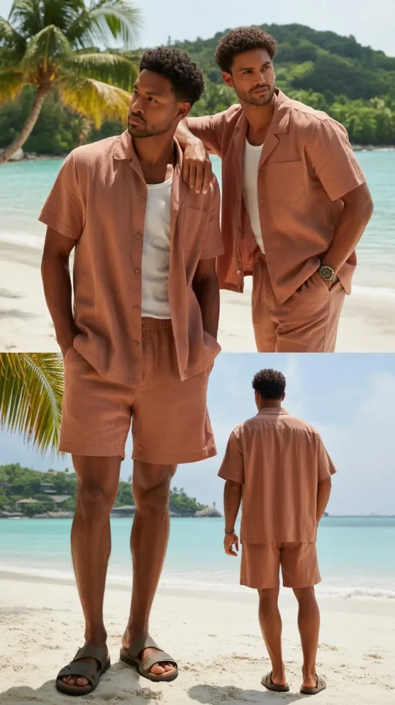 Linen Co-ord Set — The Relaxed Vacation King